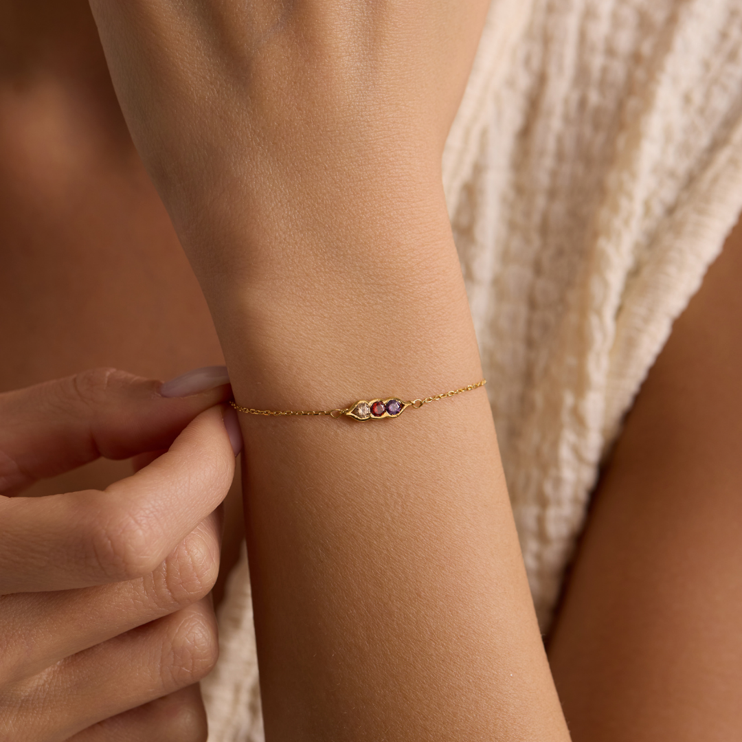 Customized Birthstone Bracelet