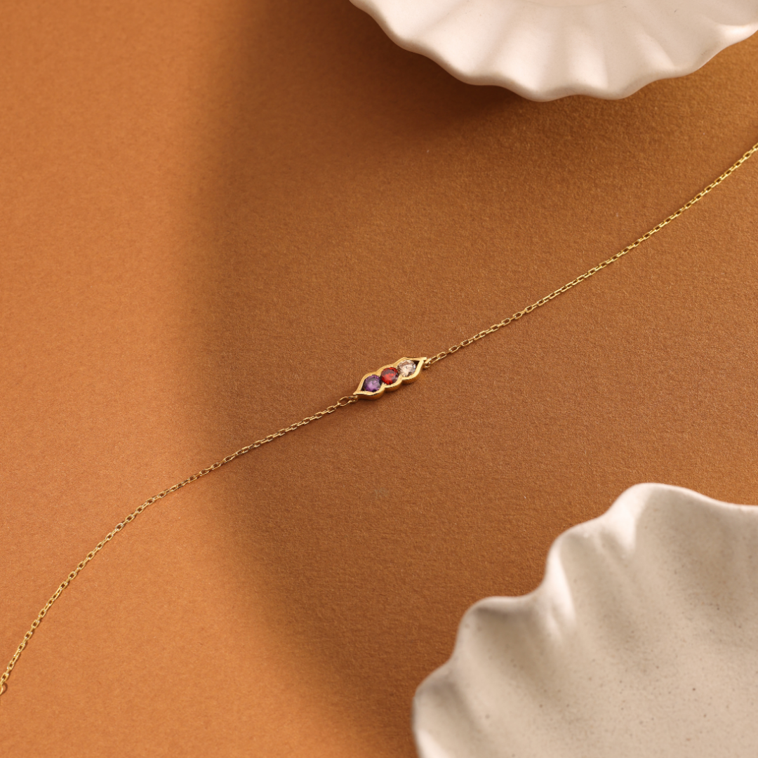 Customized Birthstone Bracelet