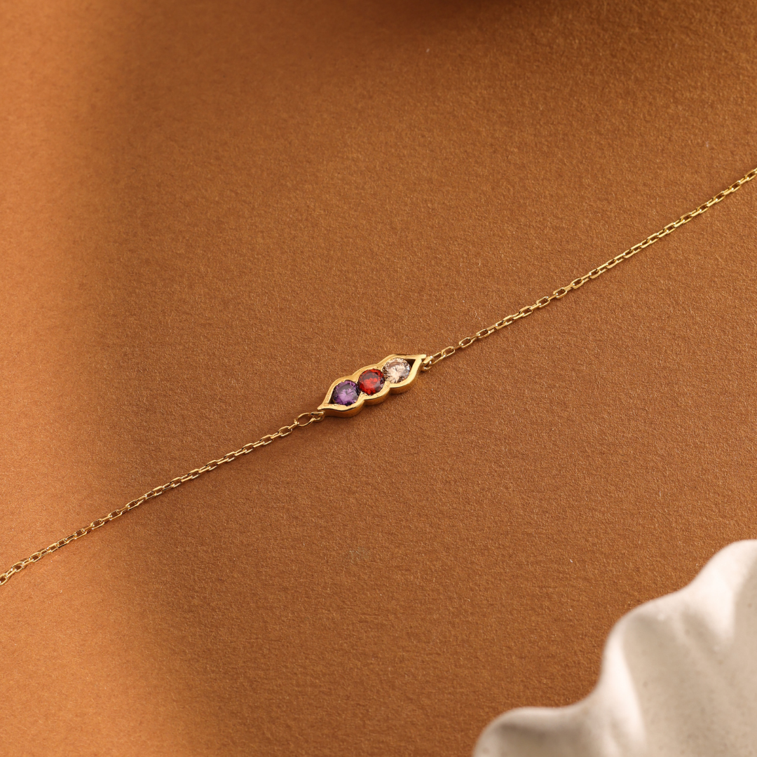 Customized Birthstone Bracelet