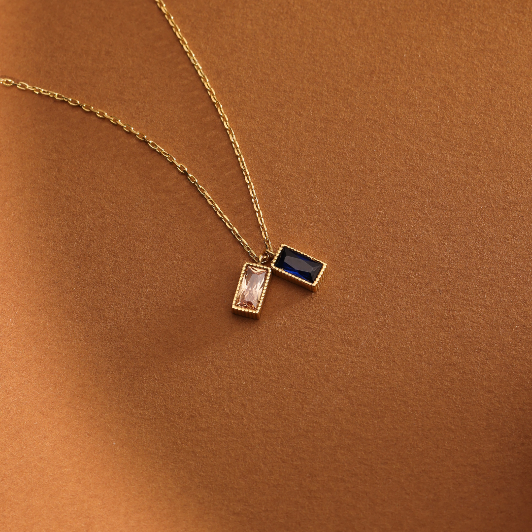 Multiple Birthstone Necklace for Mom