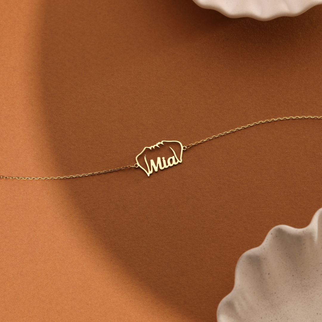 Personalized Dog Ears Bracelet