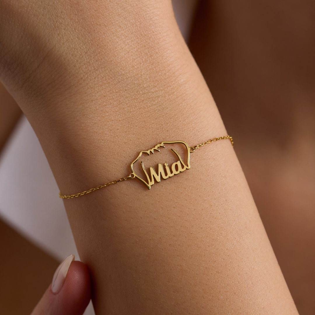 Personalized Dog Ears Bracelet