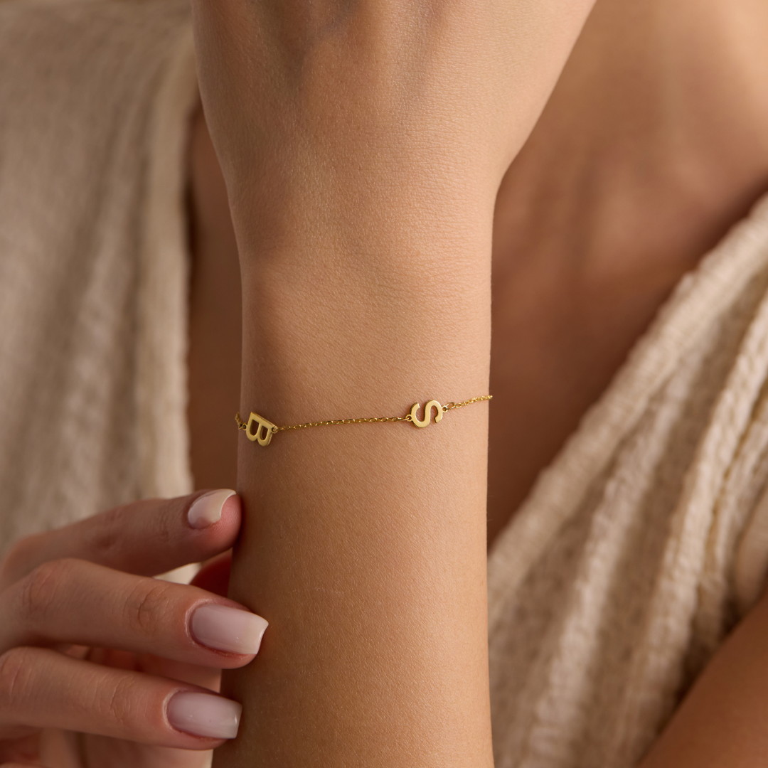 Personalized Initial Bracelet