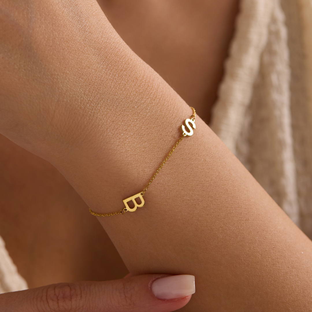 Personalized Initial Bracelet