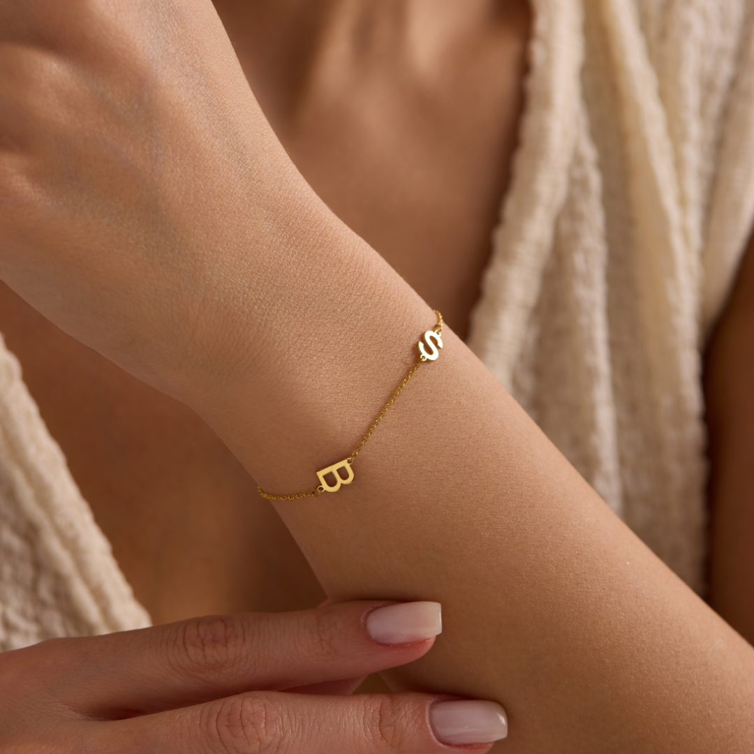 Personalized Initial Bracelet