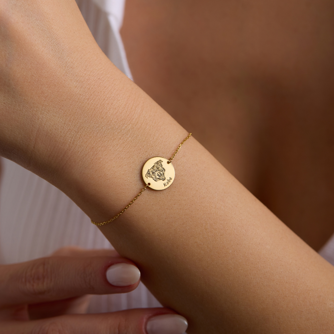 Personalized Pet Face Bracelet