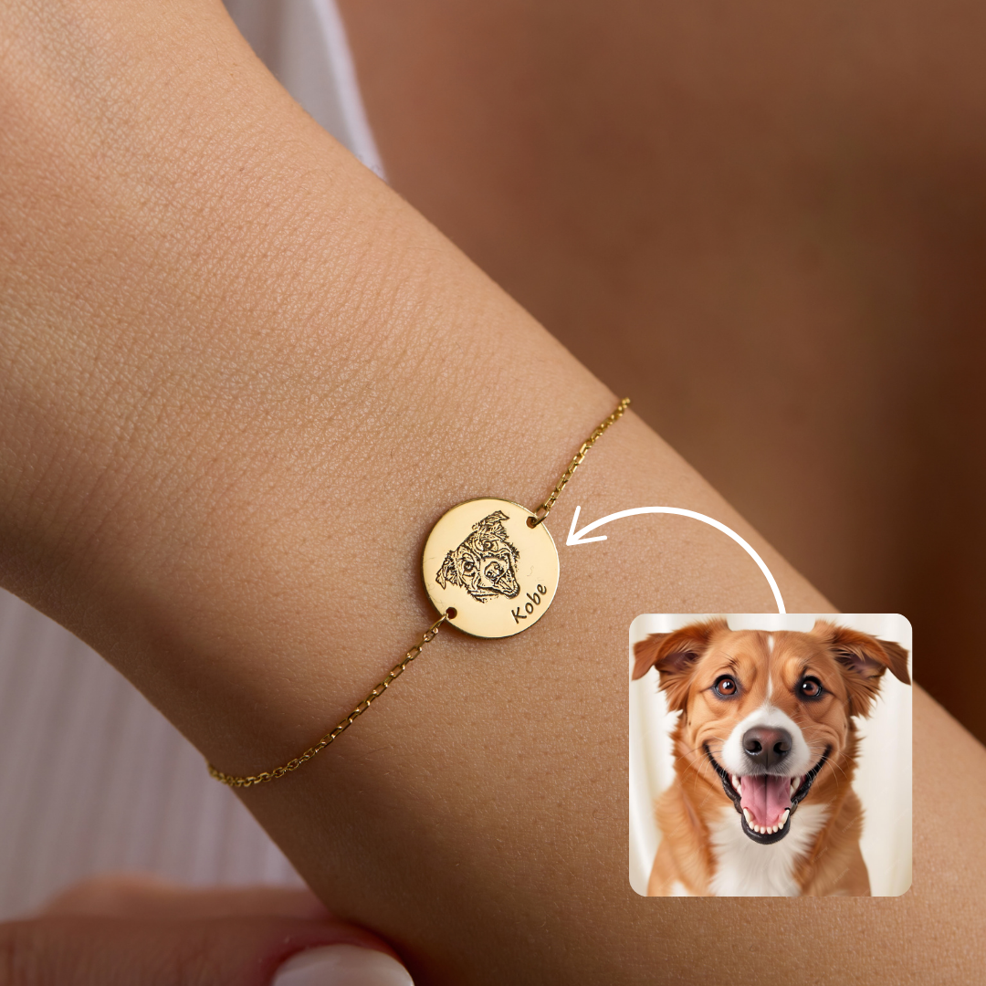 Personalized Pet Face Bracelet