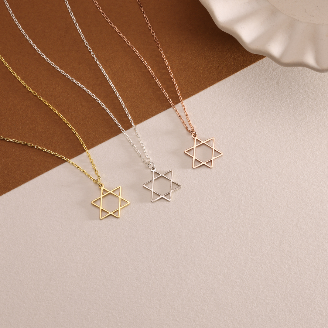 Star of David Pendant Necklace
