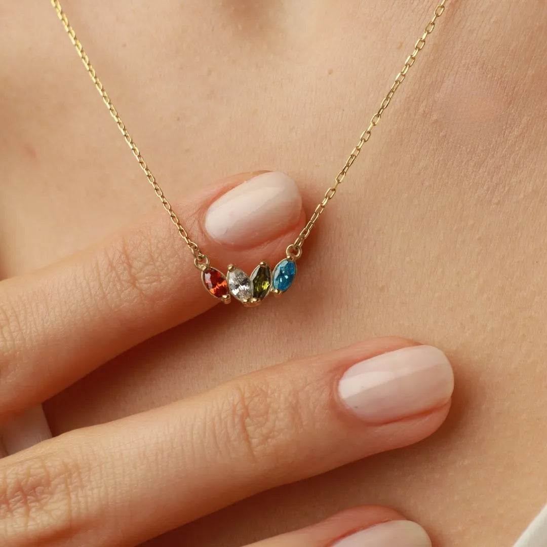 Mom's Birthstone Necklace