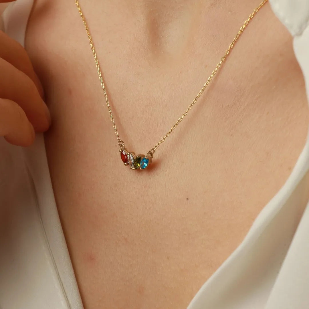 Mom's Birthstone Necklace