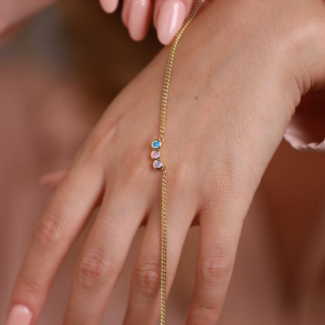 Family Birthstone Bracelet