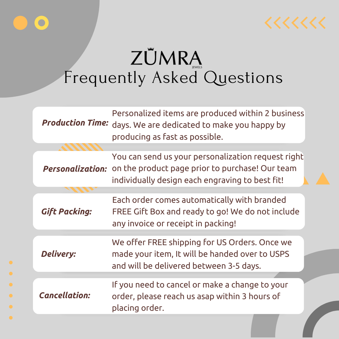 Custom Number Necklace