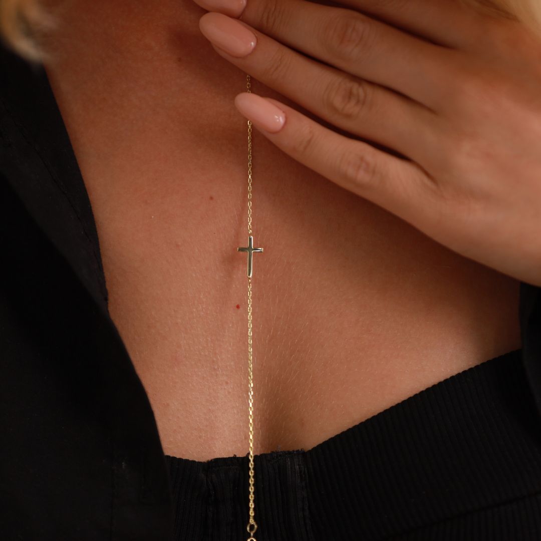 Dainty Cross Bracelet