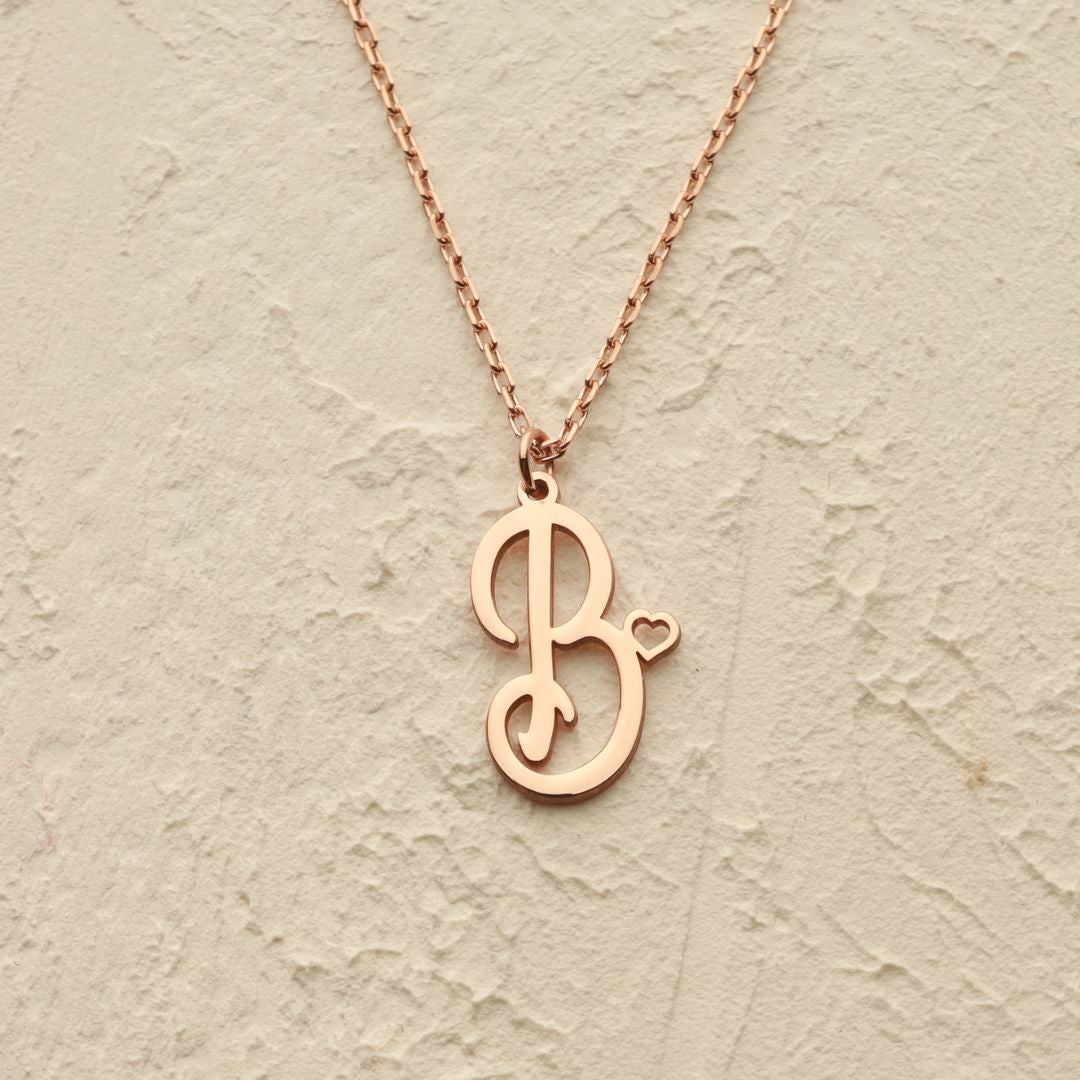 Dainty Initial Necklace