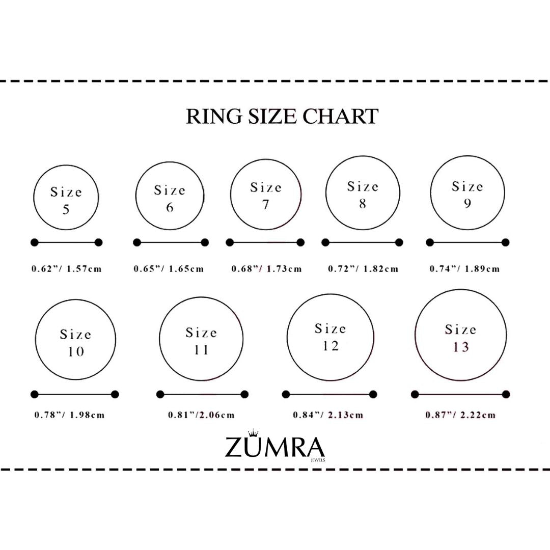 Dome Croissant Ring