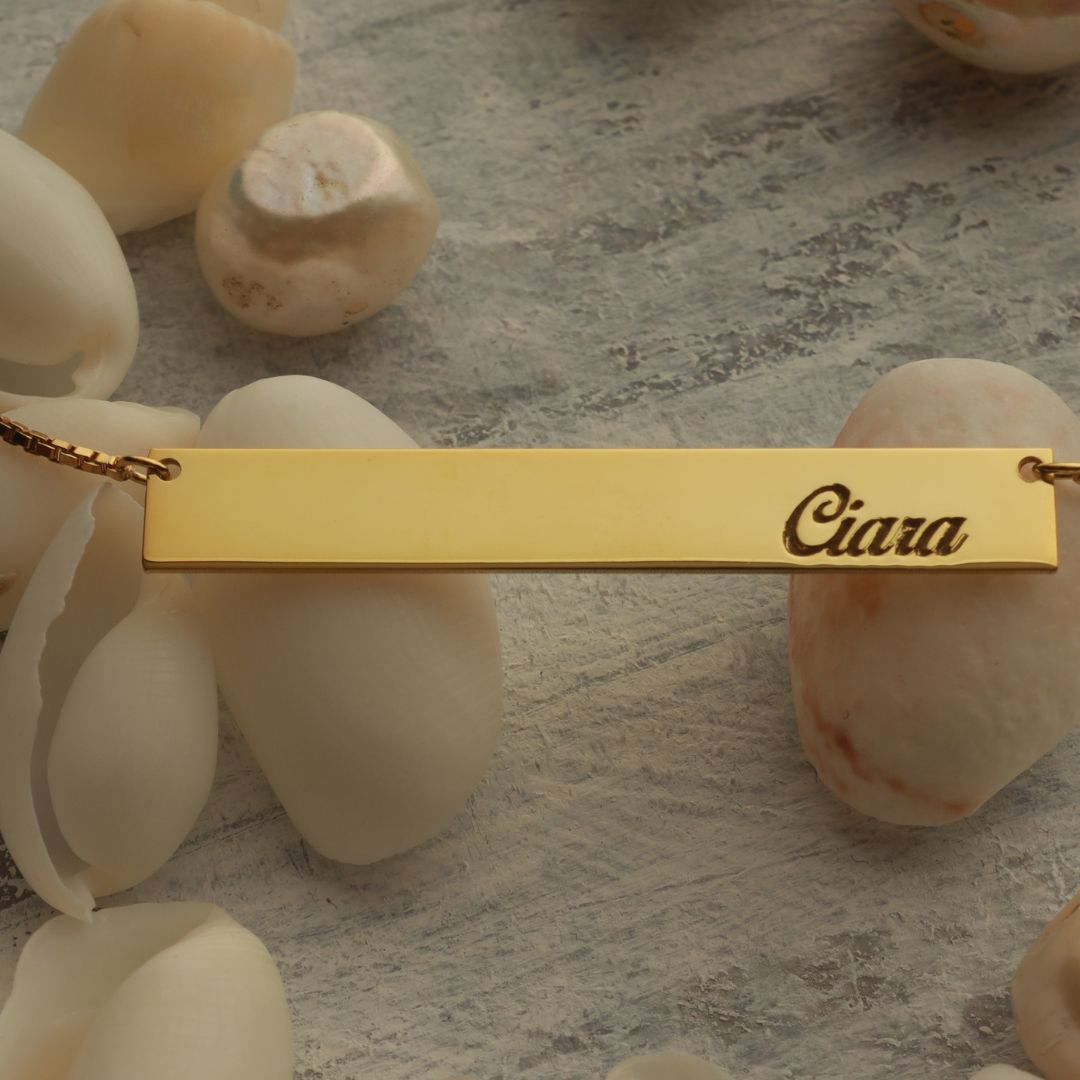 Personalized Name Plate Necklace