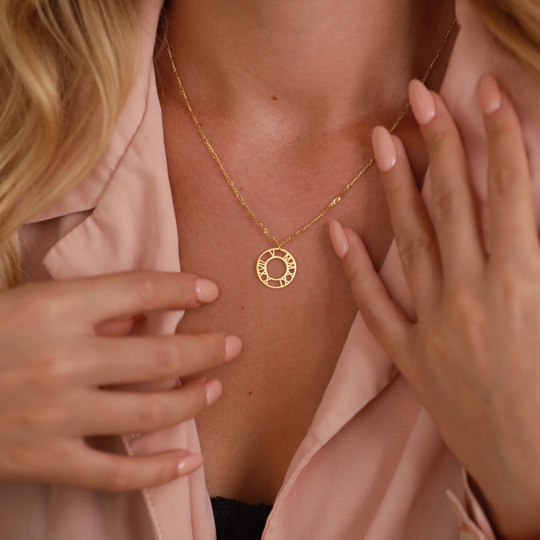 Roman Numeral Necklace