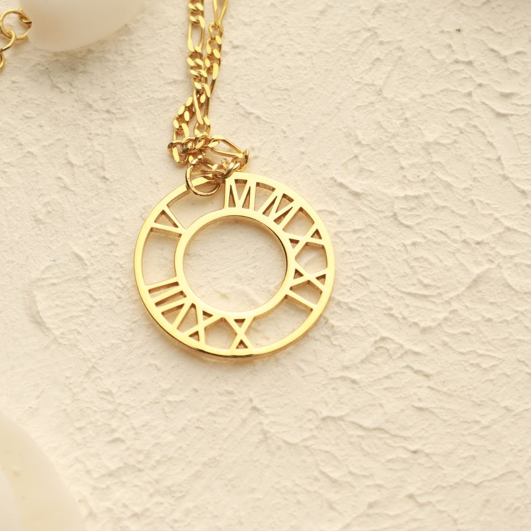 Roman Numeral Necklace