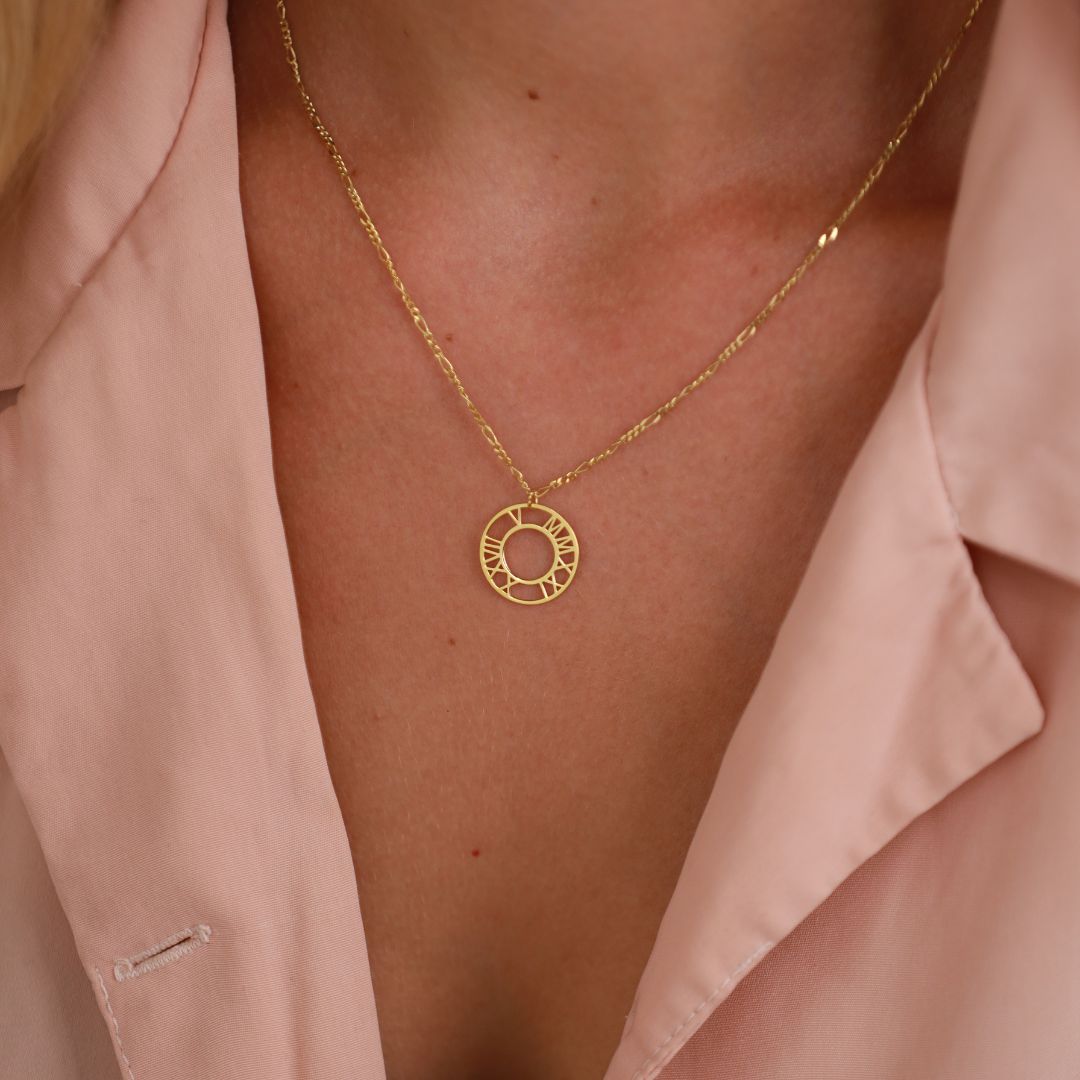 Roman Numeral Necklace