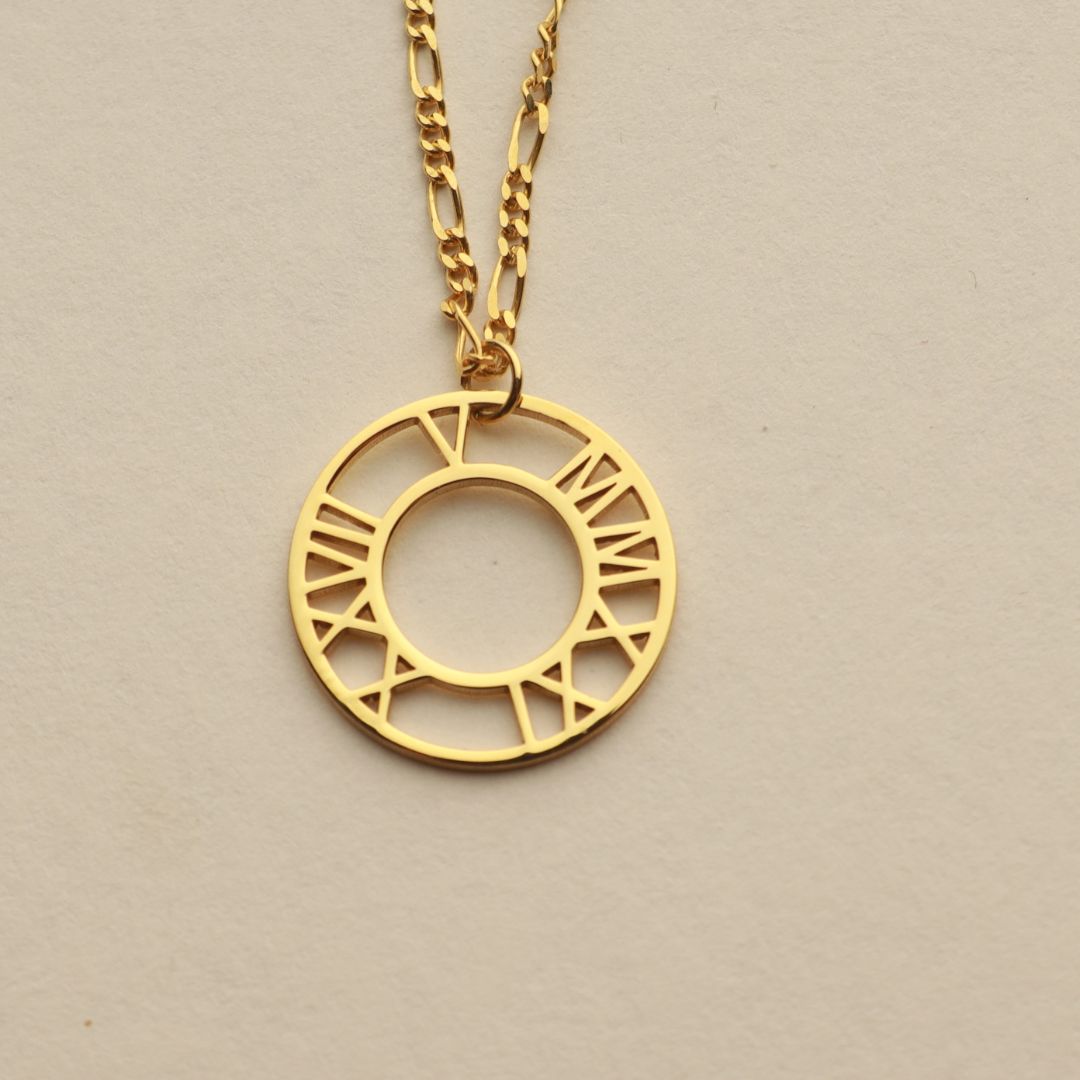 Roman Numeral Necklace