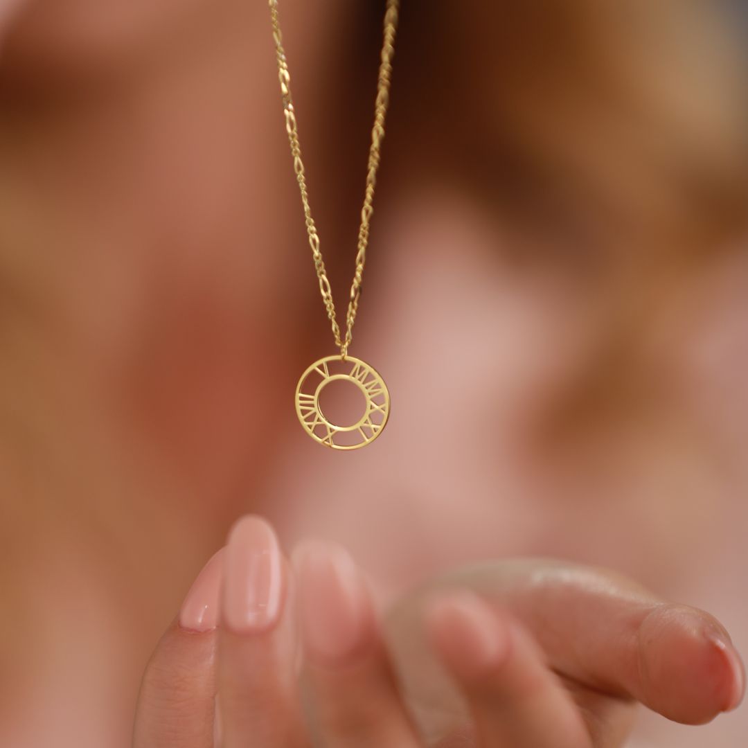 Roman Numeral Necklace