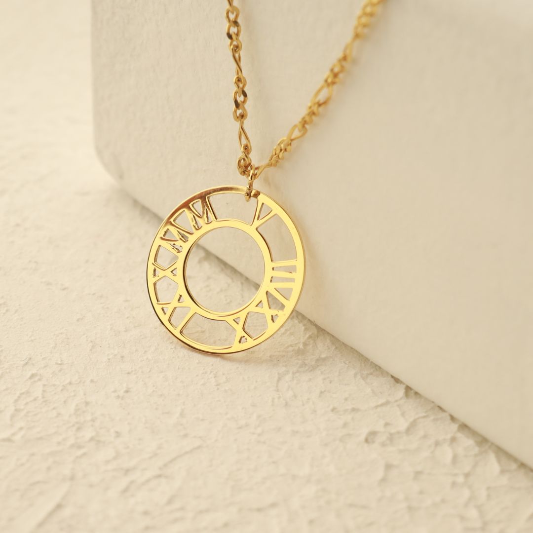 Roman Numeral Necklace