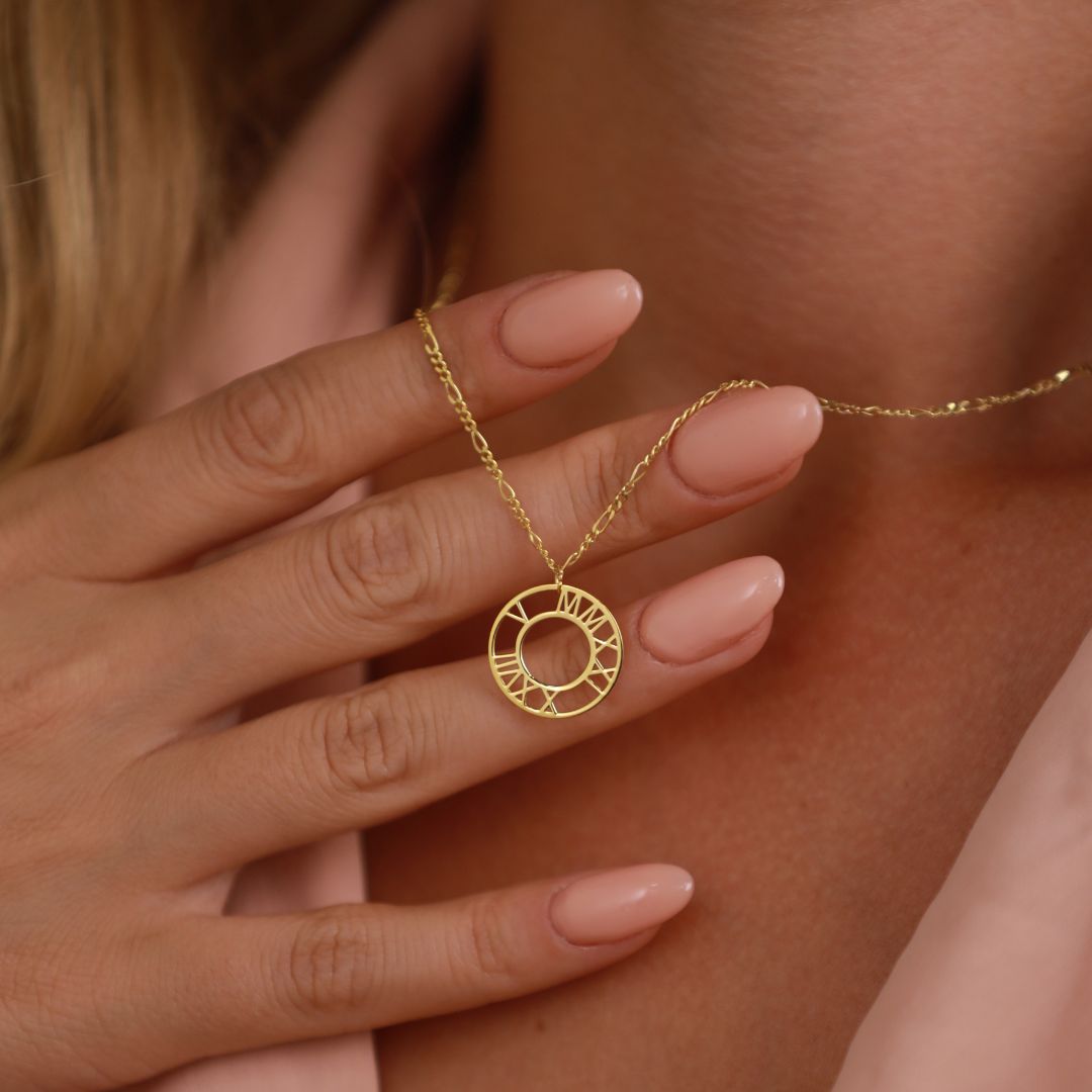 Roman Numeral Necklace