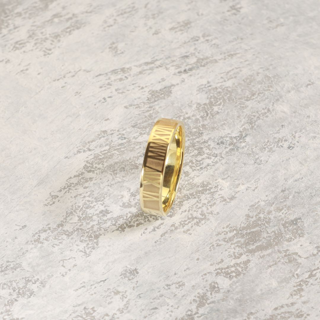 Roman Numeral Ring