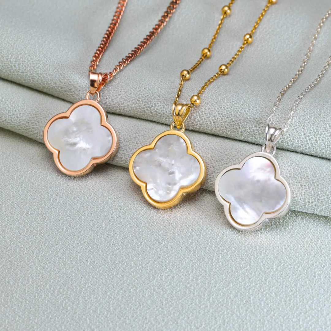 Pearl Clover Necklace