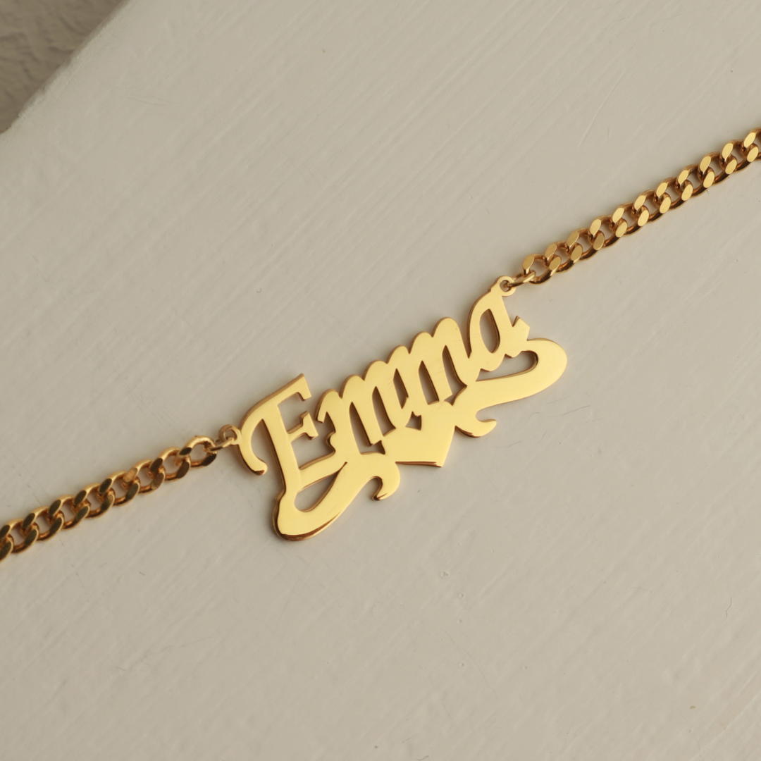 Heart Name Necklace