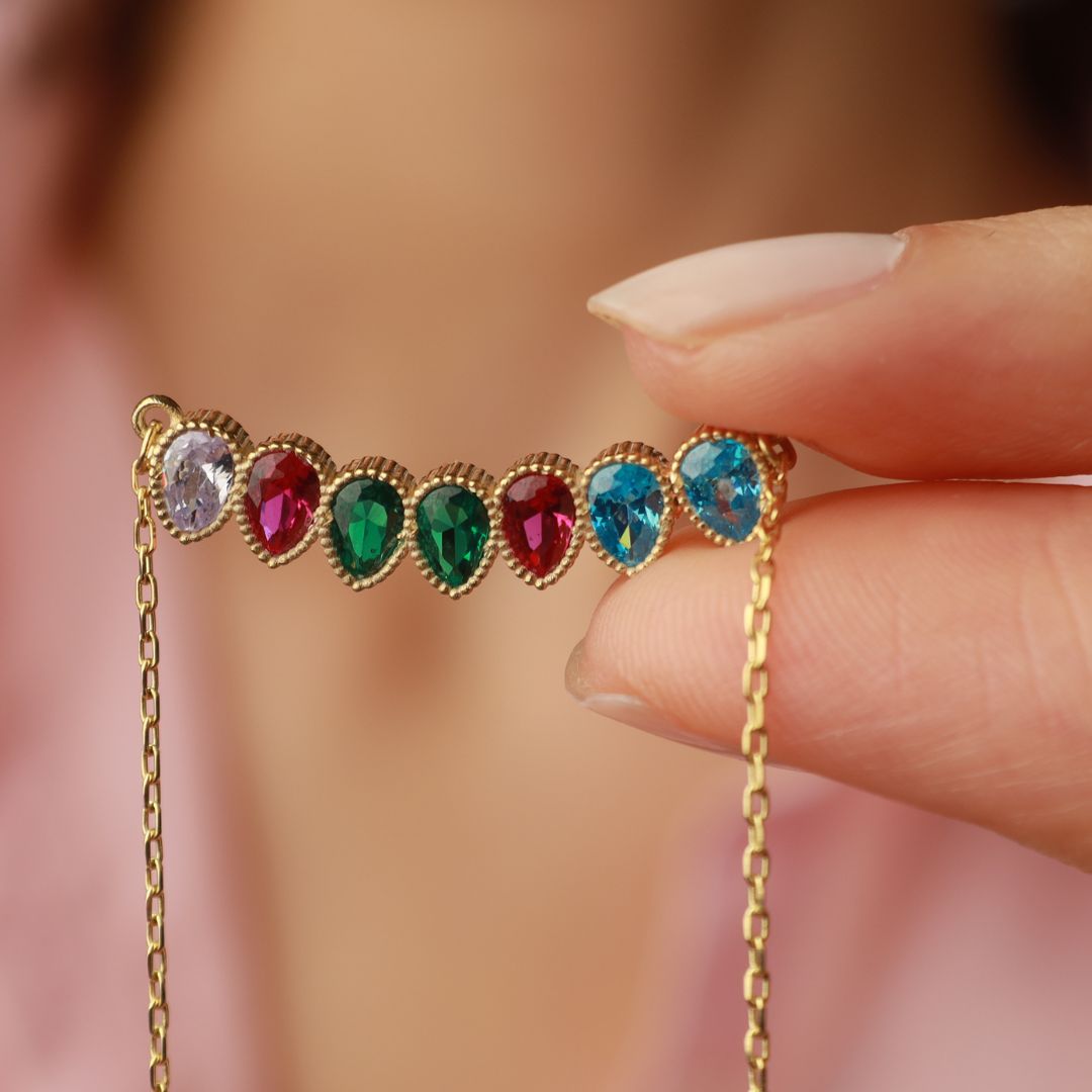 Dainty Birthstone Necklace