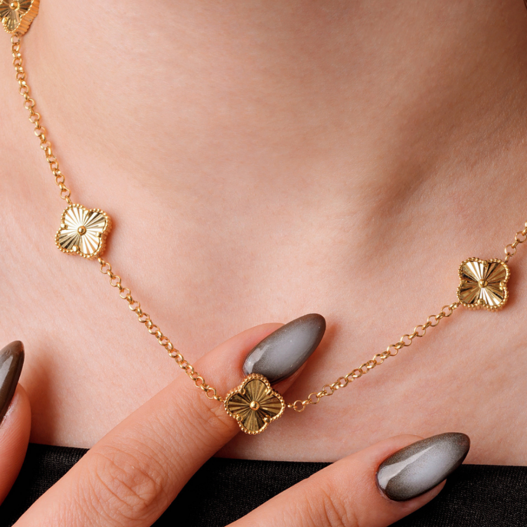 Clover Pendant Necklace for Women