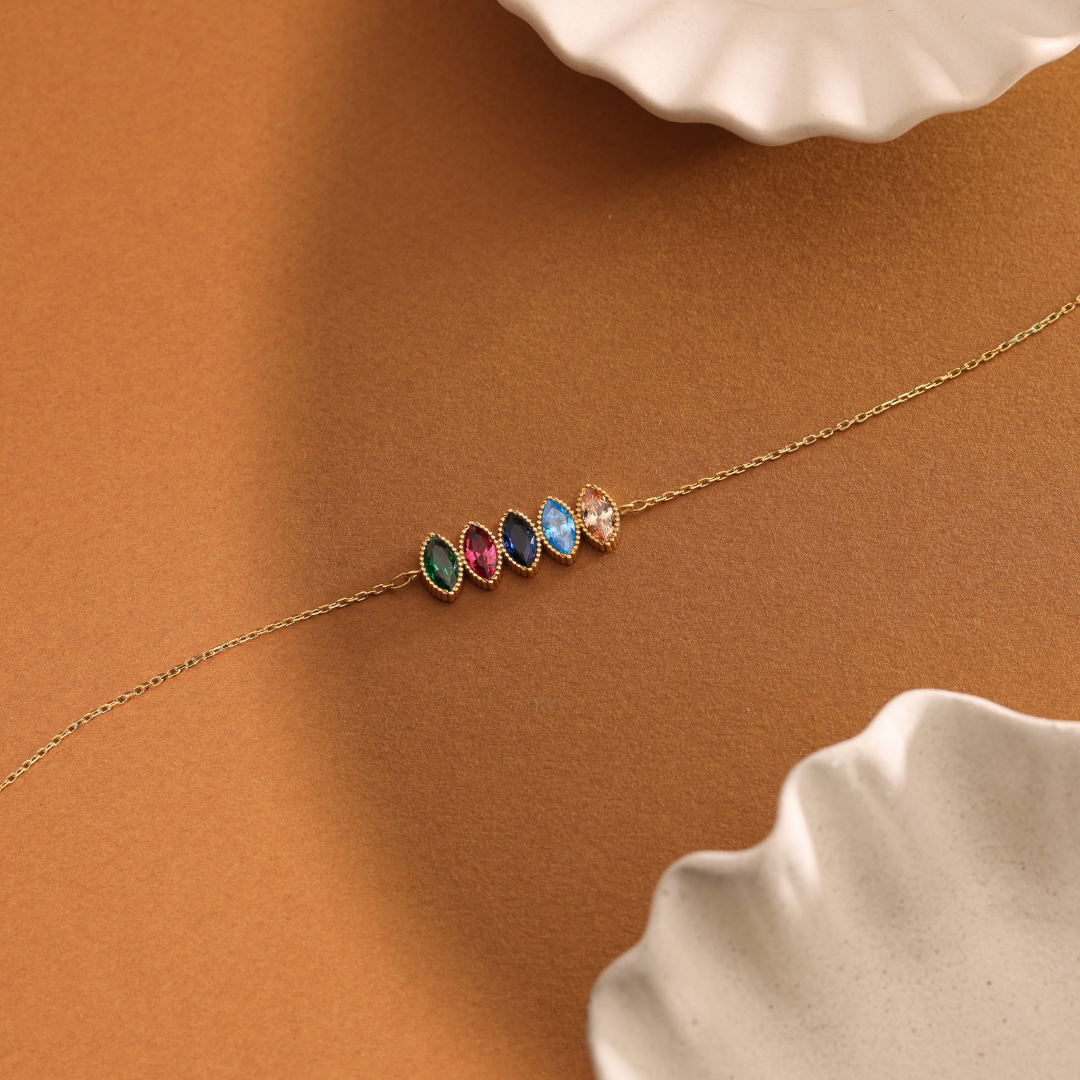 Mother's Birthstone Bracelet