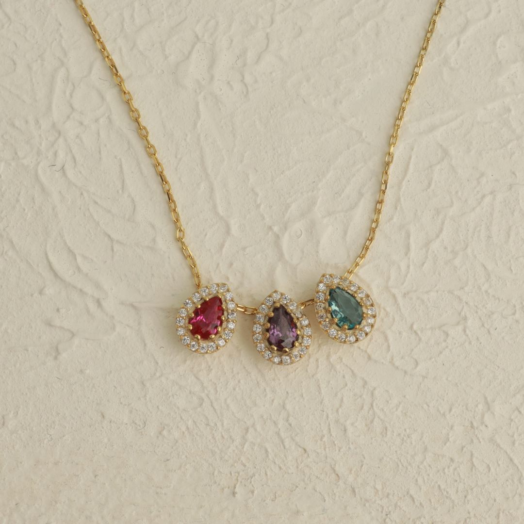 Custom Birthstone Necklace