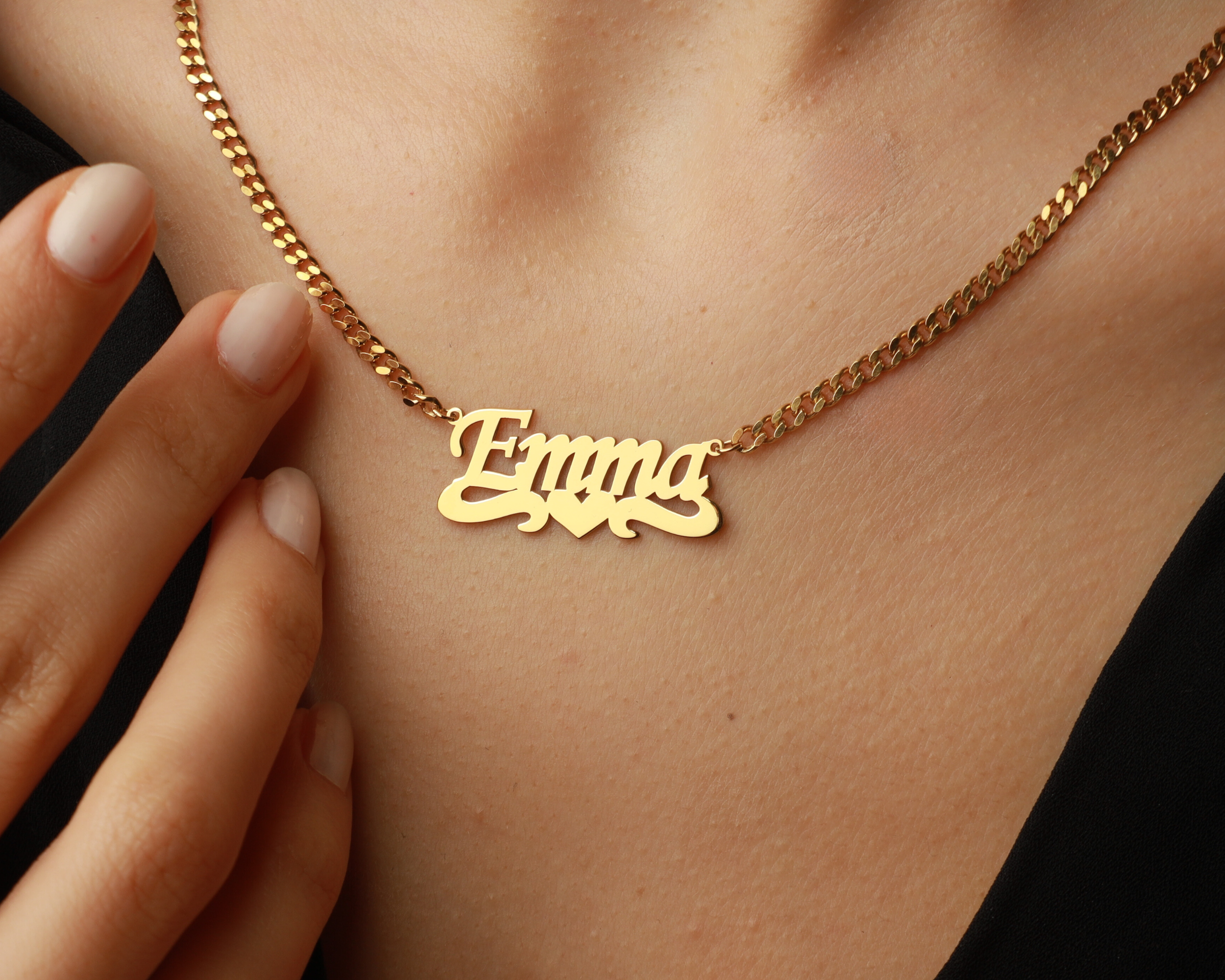 Heart Name Necklace