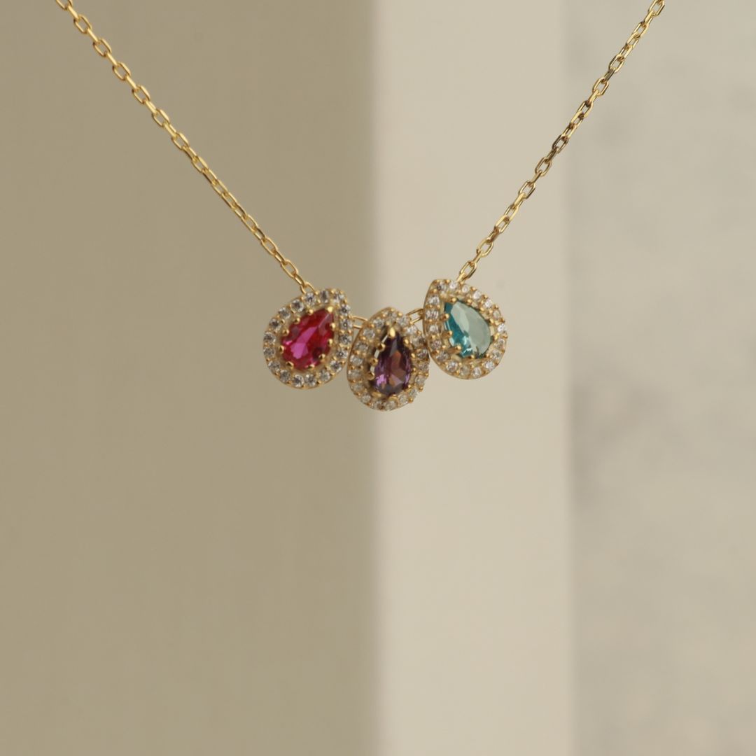 Custom Birthstone Necklace