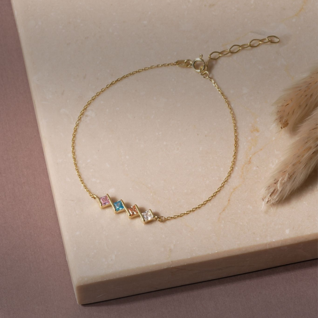 Mom's Birthstone Bracelet