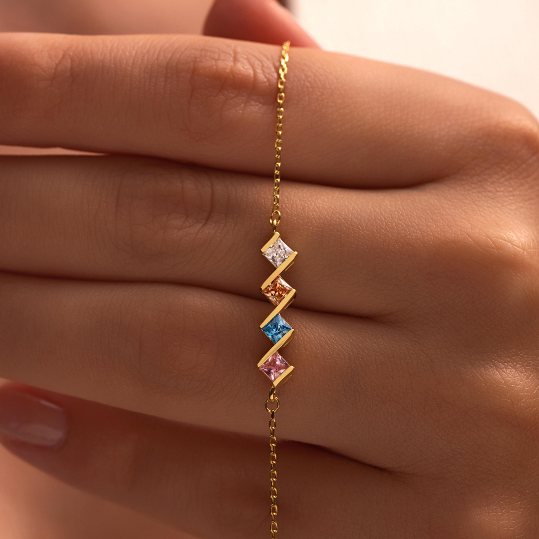 Mom's Birthstone Bracelet