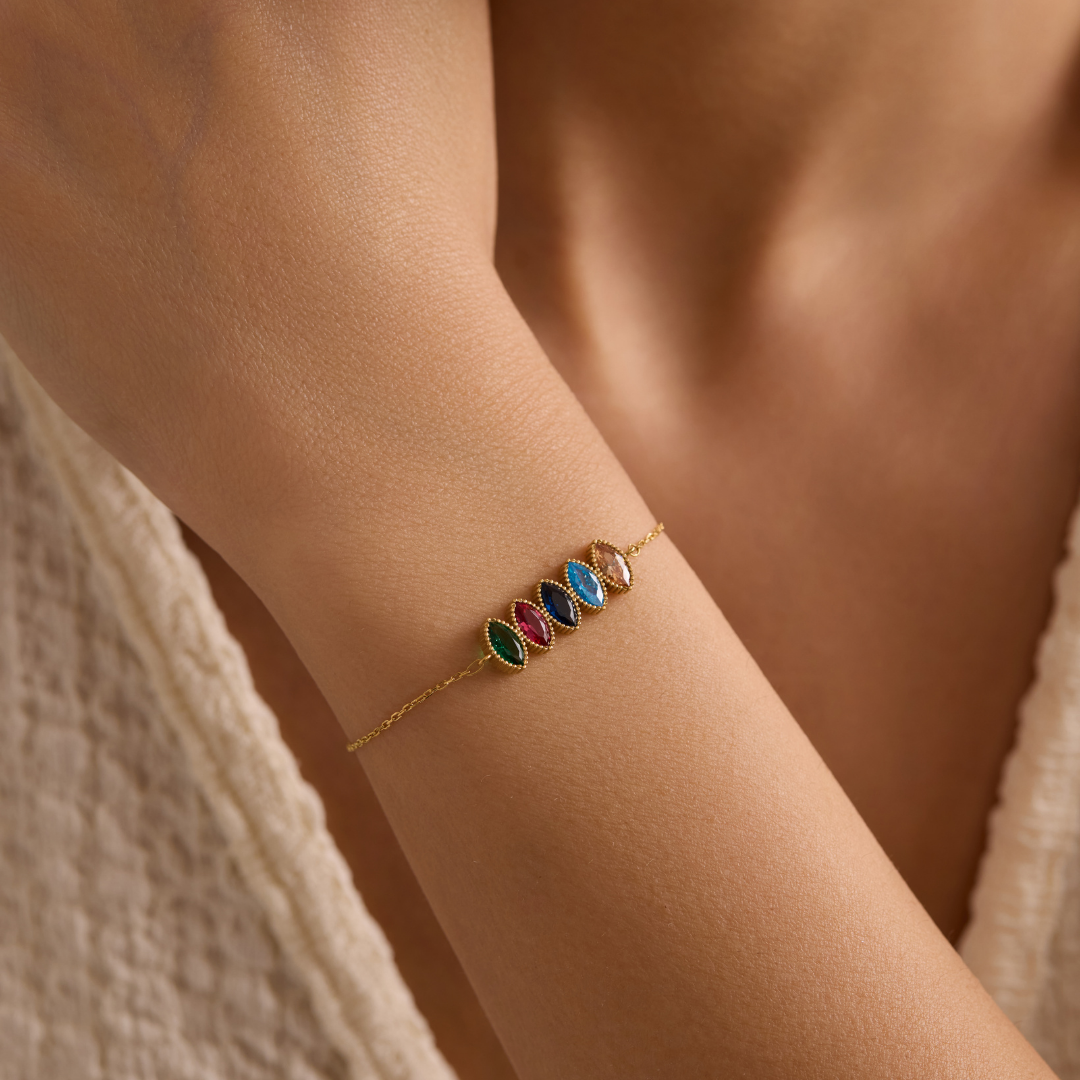 Mother's Birthstone Bracelet