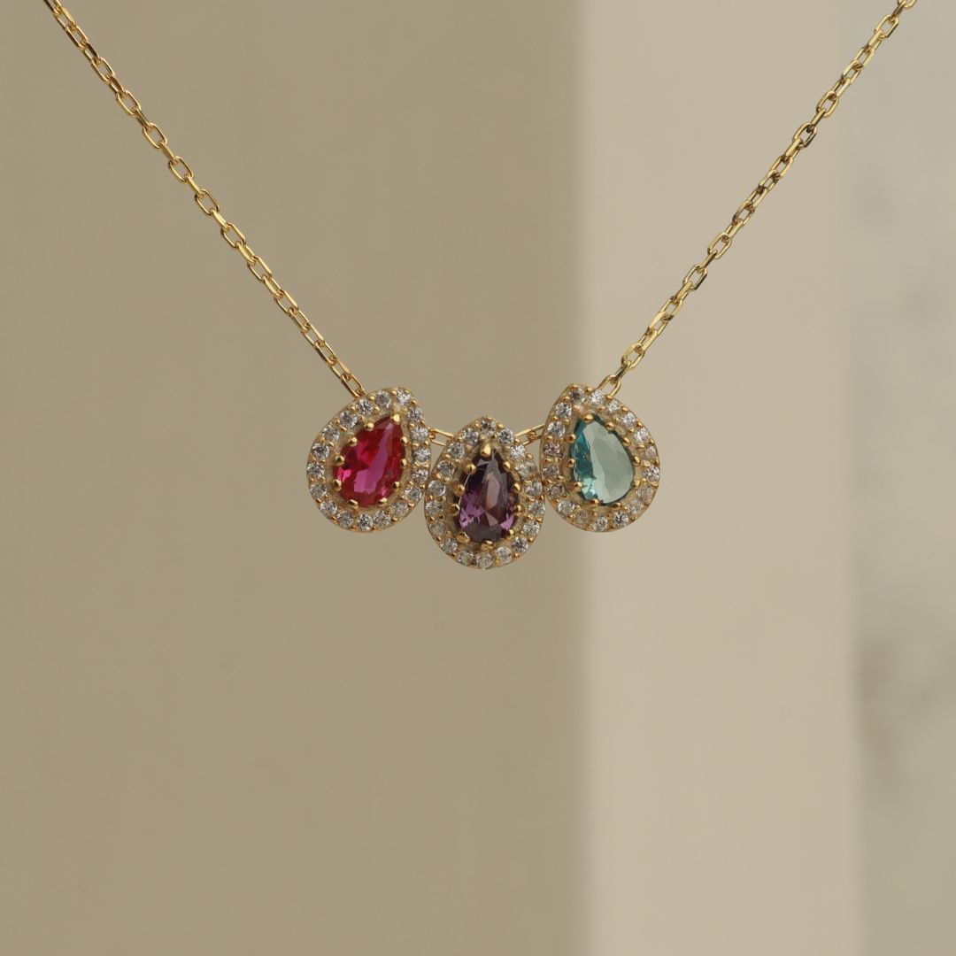 Custom Birthstone Necklace