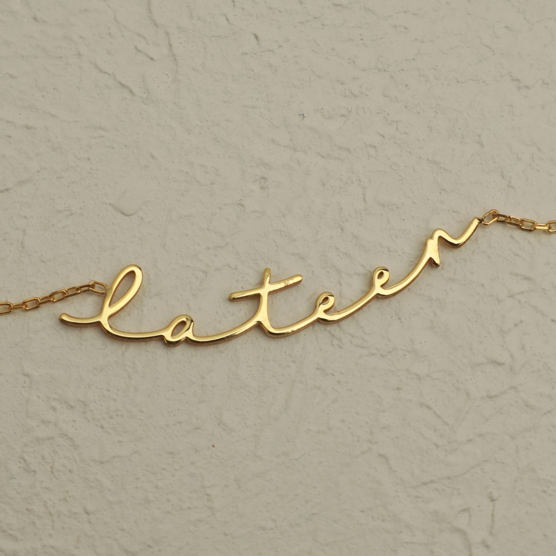 Signature Name Necklace