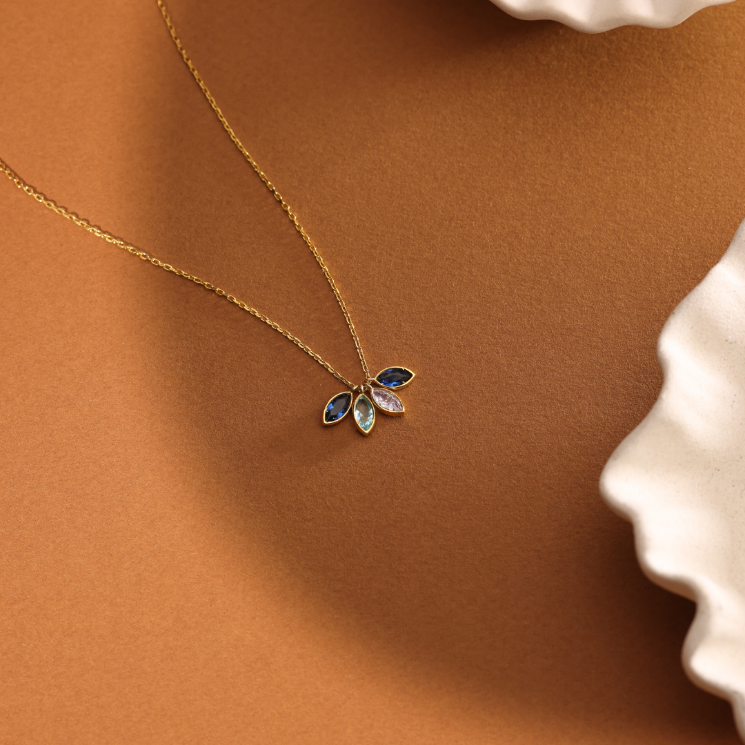 Personalized Birthstone Pendant Necklace