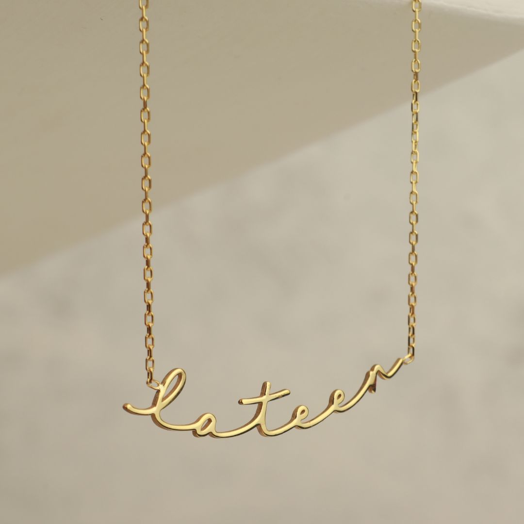 Signature Name Necklace