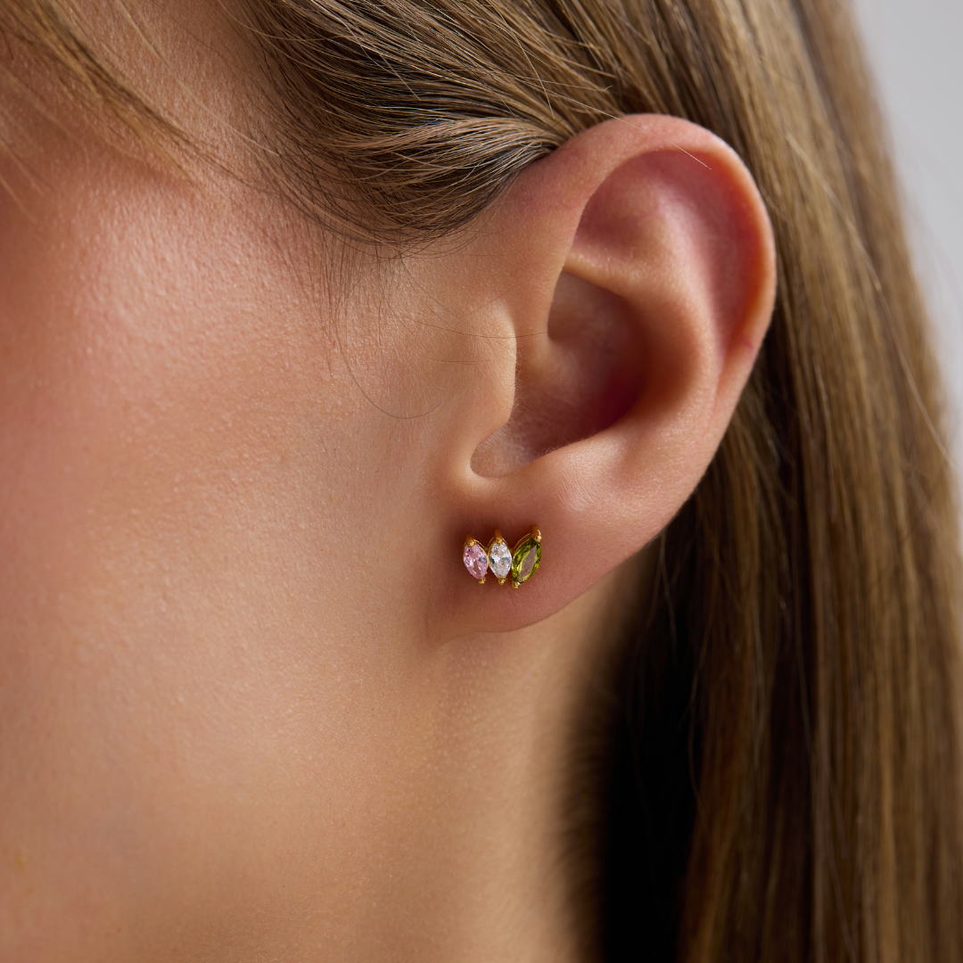Personalized Birthstone Earrings