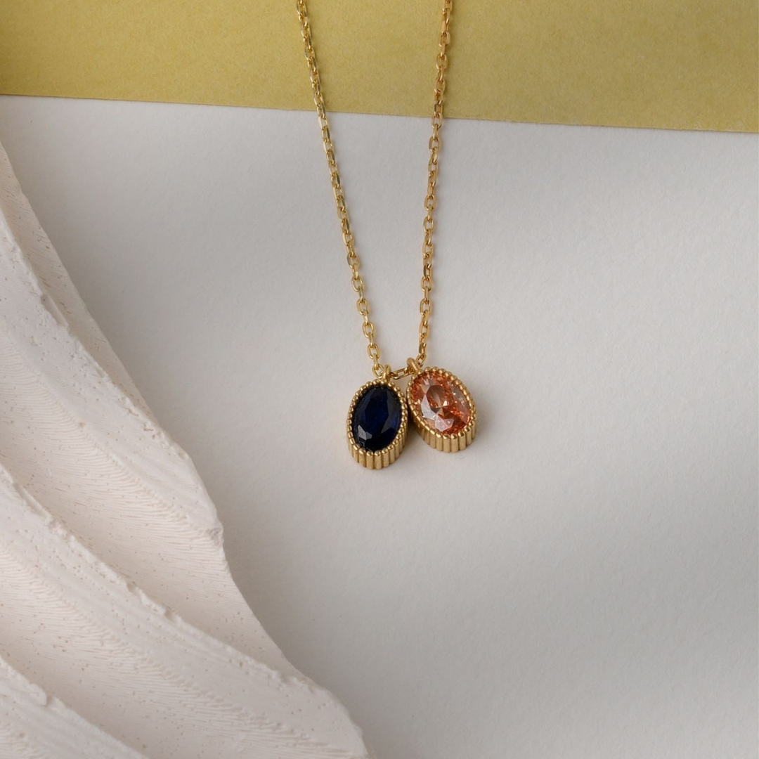 Mother’s Child’s Birthstone Necklace