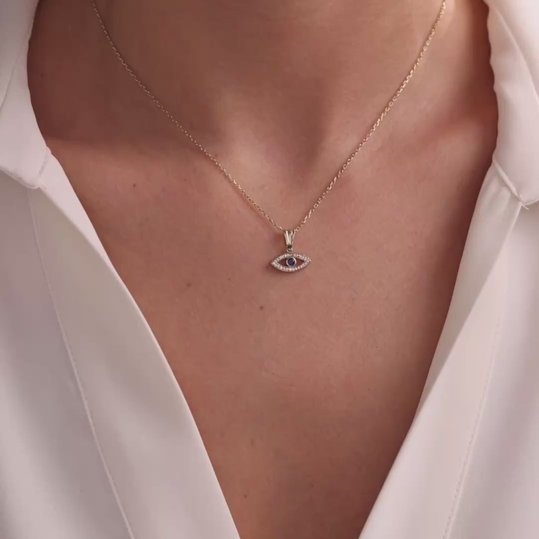 Evil Eye Pendant Necklace