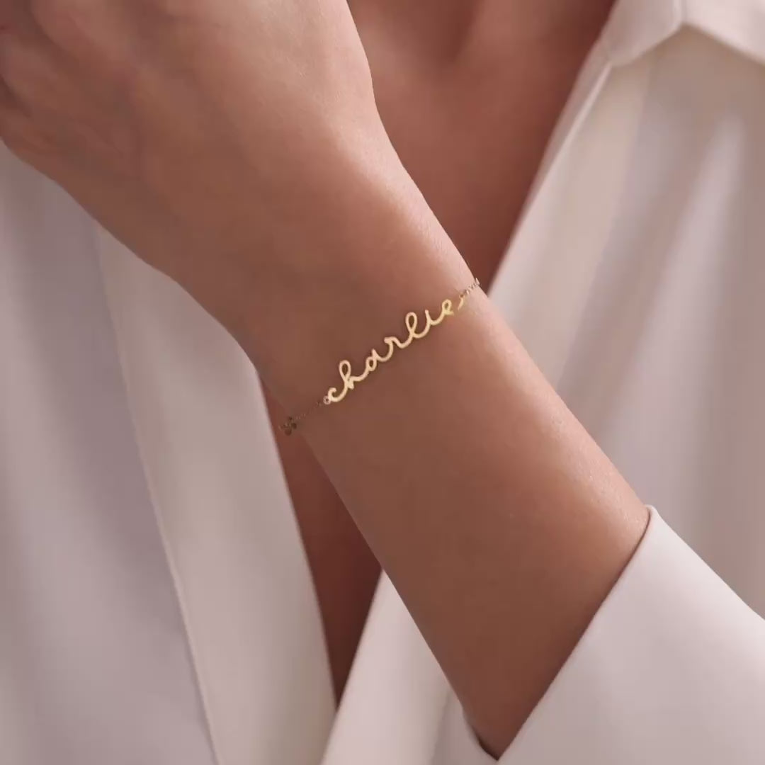 Personalized Family Name Bracelet