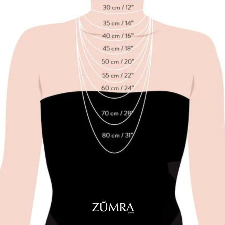 Baby Footprint Necklace – Zumra Jewels